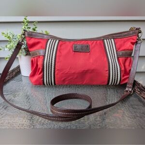 Burberry Blue Label Nylon Crossbody Bag with Leather Trim w/ COA - EUC!